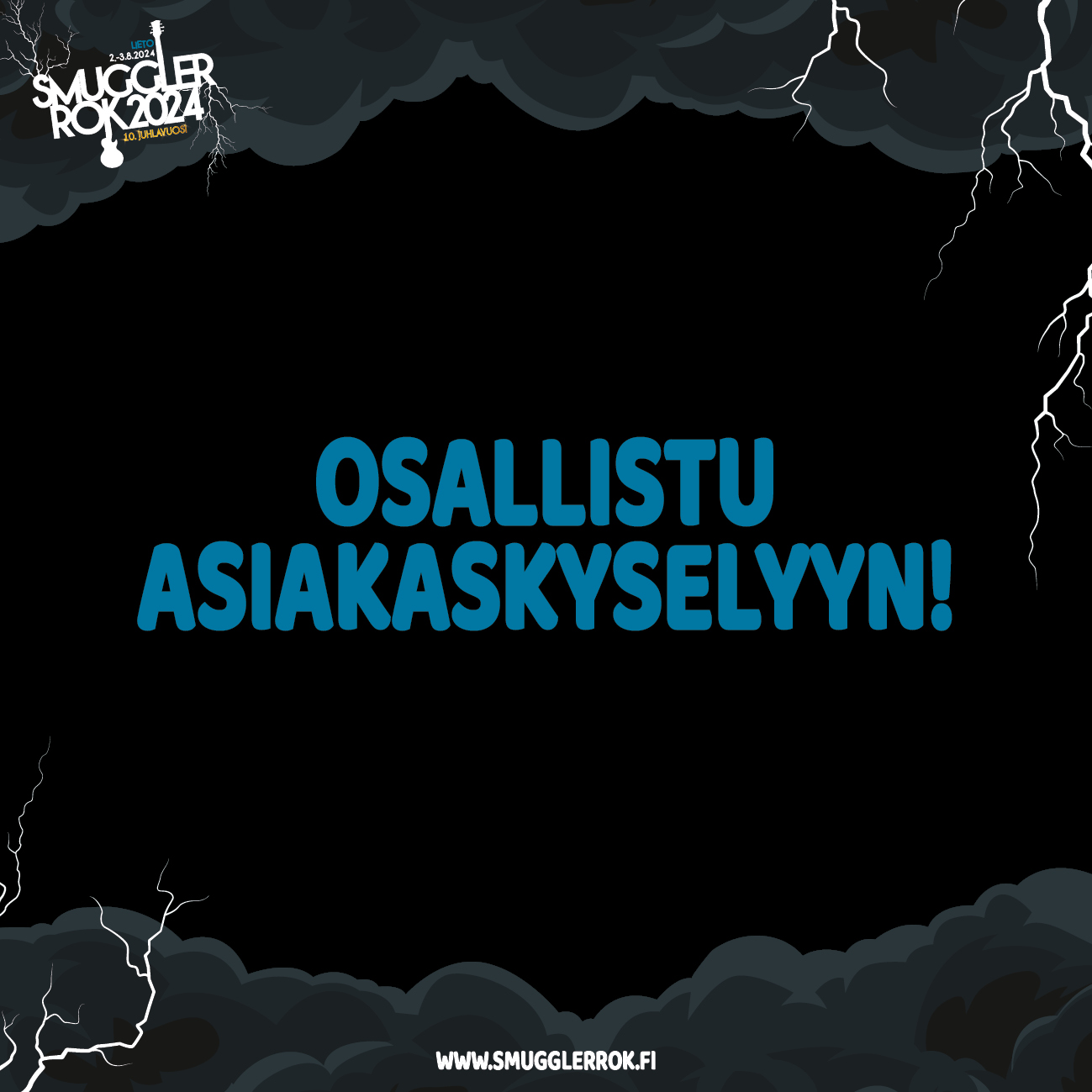 Osallistu asiakaskyselyyn!